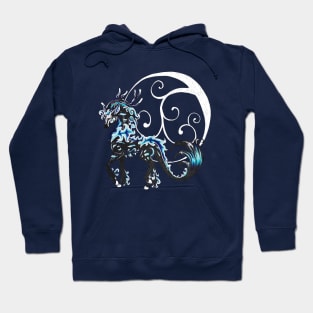 Black and Blue Kirin Hoodie